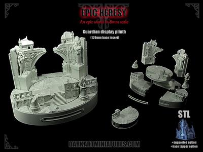 Epic Heresy: Guardian Display Plinth