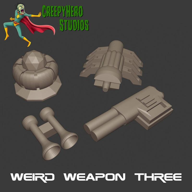 Gaslands Weird Weapon Three Set