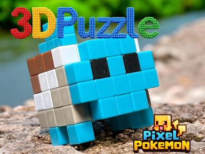 Pixel Squirtle Puzzle