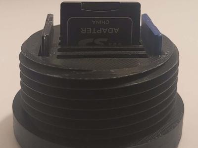 Holder / box for 8 SD (Secur Digital)