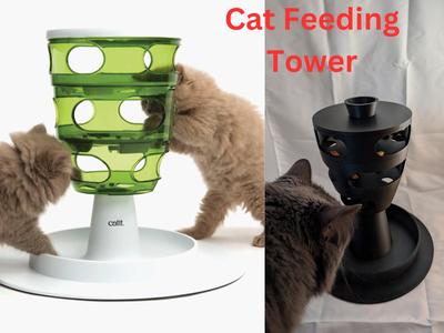Cat Feeding Tower
