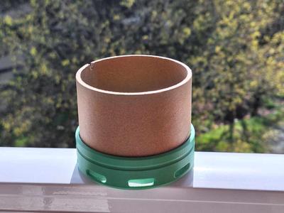 Cardboard Spool Seed Starter