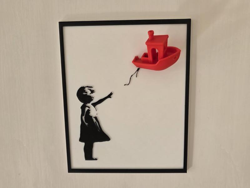 “Benkchy” – Girl with benchyloon