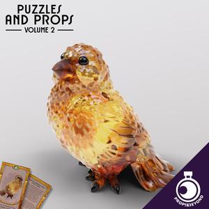 Figurine of Wondrous Power – Citrine Canary