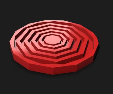 polygon coaster