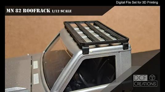 MN 82 LC79 Roofrack 1/12 Scale