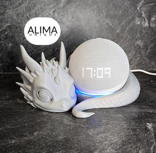 Lying baby dragon – compatible with Amazon Dot