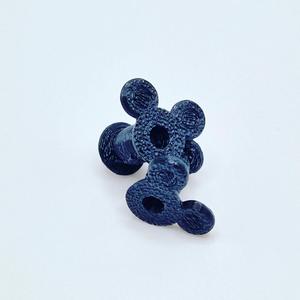 Mickey Head Ear Plug Tunnel 6mm