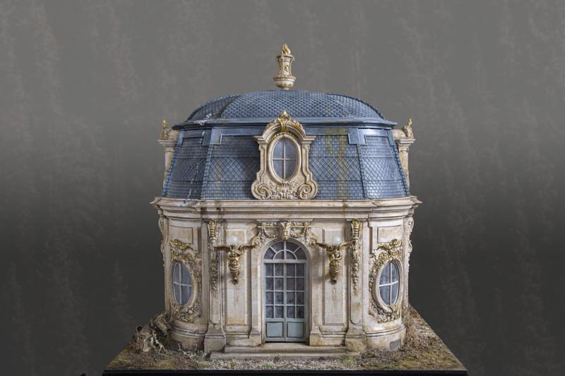 French Folly Ornate Building Chateau castle Palace 3D printable