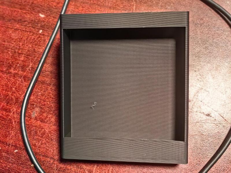 Bed curtain phone holder