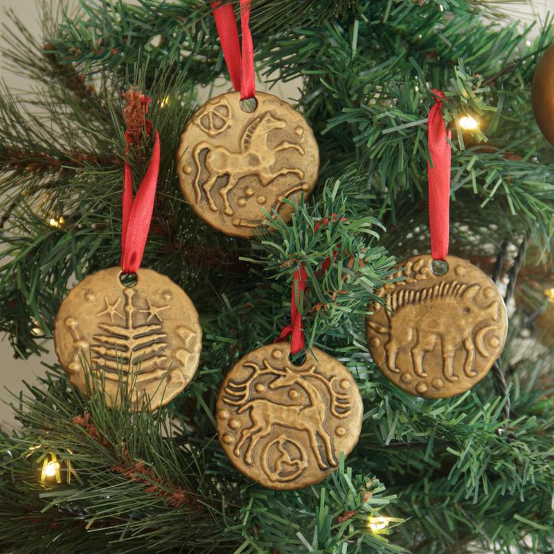 Christmas Ornaments – Celtic Iceni coins