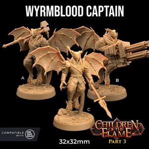 Wyrmblood Captain | PRESUPPORTED | Children of the Flame Part 3