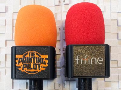 Fifine M9 Mic Handle Flag System