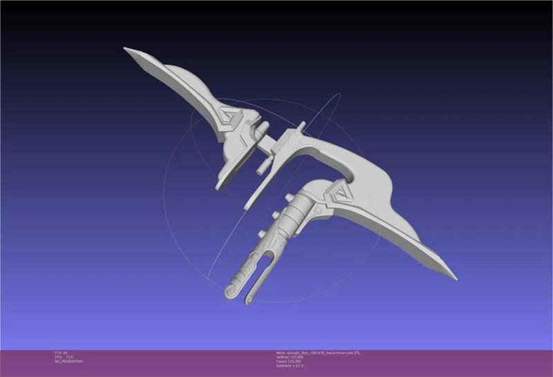 Overwatch Young Hanzo Bow Core   
