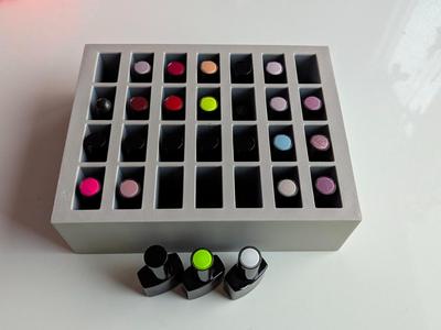 Nail polish storage box Jolifin Shellac Box 