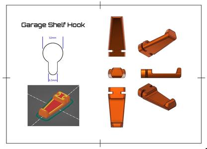 Super Garage Shelf Hook