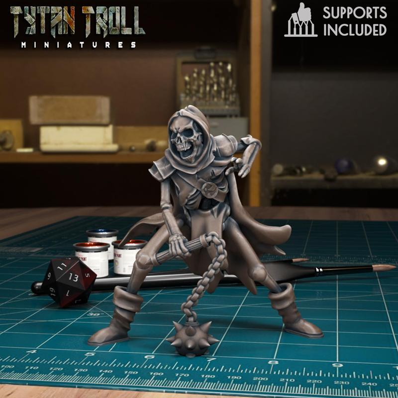 Skeleton Flailer [Pre-Supported]