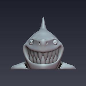 Shark Articulated 3d Print