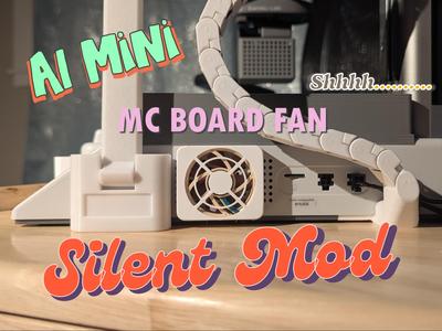 A1 Mini MC Board Fan Silent Mod Case