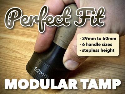 Perfect Fit Espresso Tamper – Ergonomic & Modular