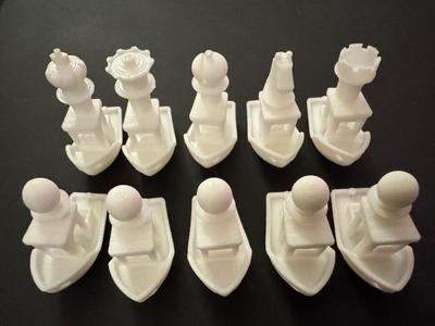 Iconic Benchy Chess Set
