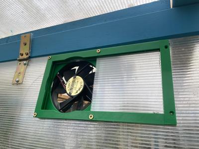 Greenhouse Window 120mm Fan PC Fan