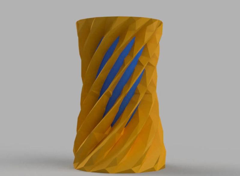 Pen pot / vase with secret compartment