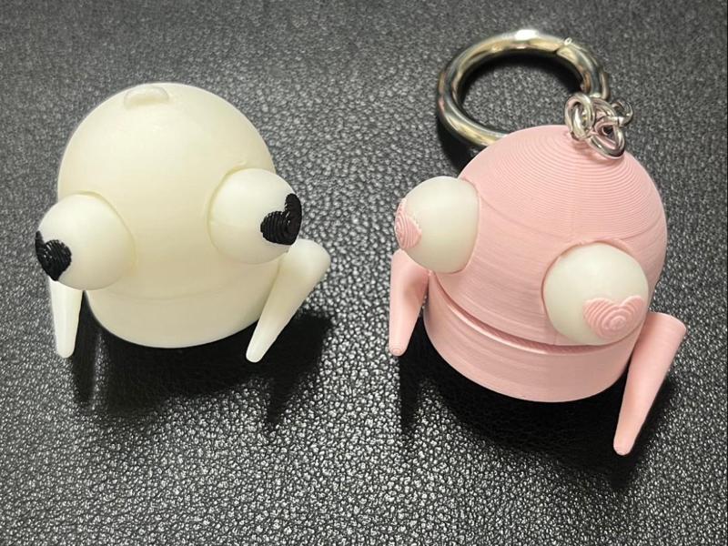 Cute love R.E.P.O. Keychain