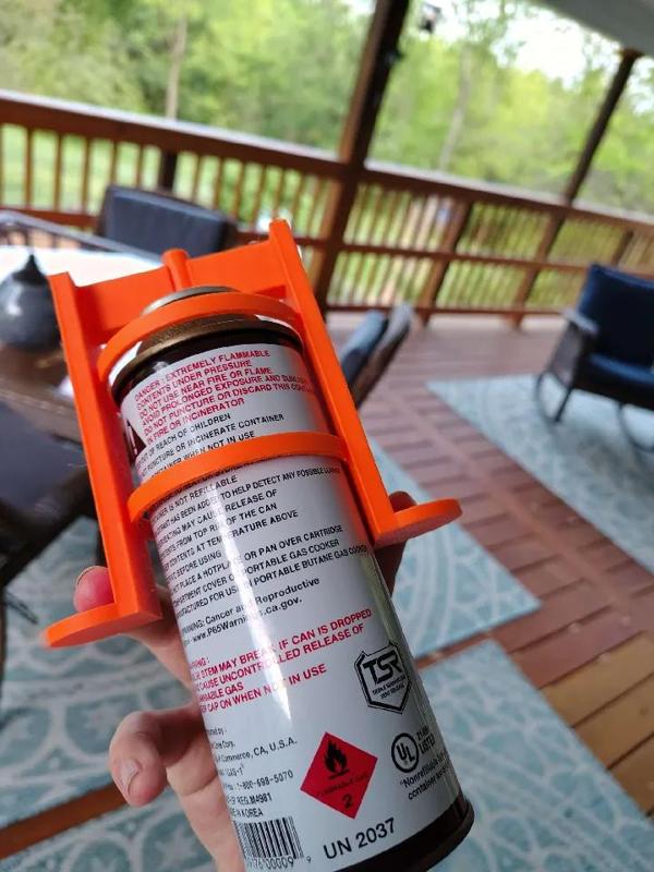 flame thrower adapter for butane cans