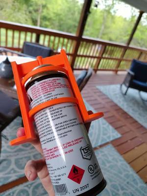 flame thrower adapter for butane cans