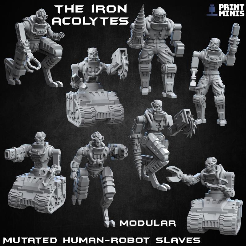 The Iron Acolytes – 28 piece modular kit – Doomsday Collection