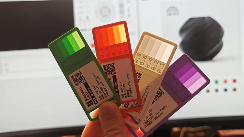Filament Sample Card