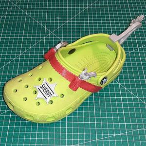 Crocs for Sheriff, jibbitz, charms, pins