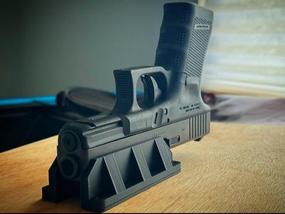 Glock G19/G17 Magnetic Quick Draw Magnetic gun/pistol Mount Holster