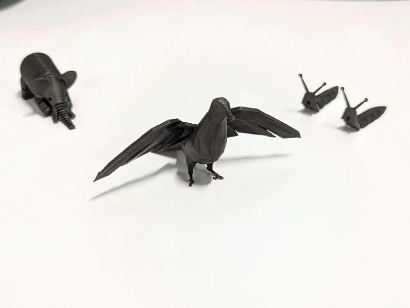 Low-poly pigeon