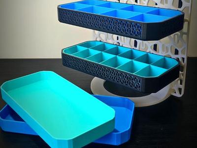 Kumiko Modular Tray for IKEA Skådis Pegboard
