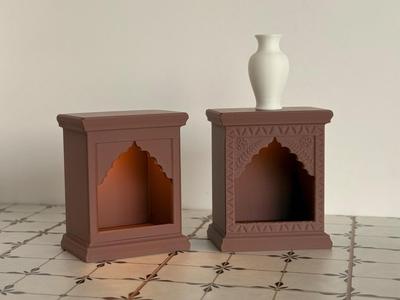 Miniature Niche Light with Magnetic Vase Switch