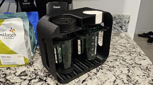 Simple Station for AeroPress