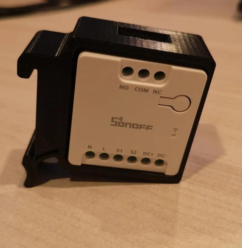 Sonoff MINI-D DIN rail mount