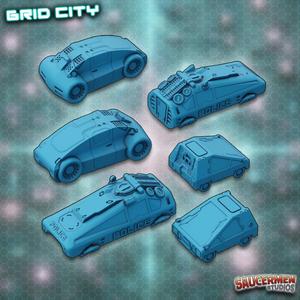 Grid City – City Vehicles