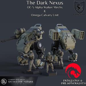 OE-5 Alpha Walkers + Omega Calvary Unit  - The Dark Nexus