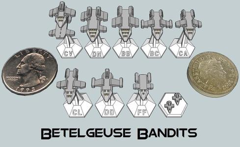 MicroFleet Betelgeuse Bandits Starship Pack