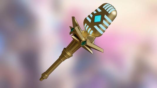 Seraphine microphone Cosplay league of legends lol