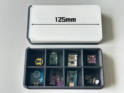 Parts Organizer Box – Flexible Divider System   