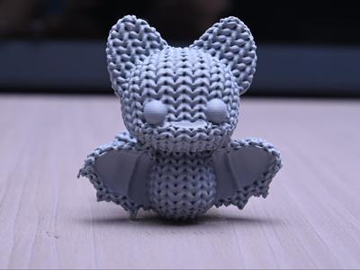 Knitted Bat