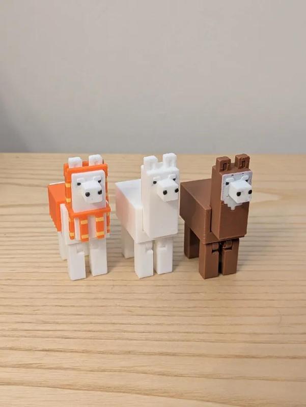 Minecraft llama   