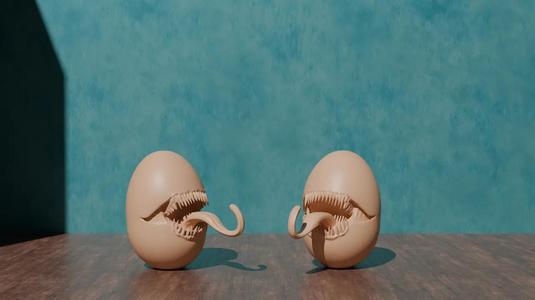 Egg Mimic DnD Miniature   