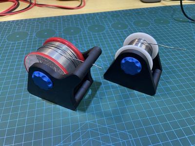Tin spool holder
