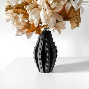 The Kinde Vase, Modern and Unique Home Decor for Dried and Preserved Flower Arrangement  | STL File