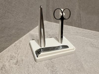 Nail clipper & scissor organizer